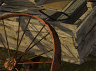 Wrecked Horse Carriage